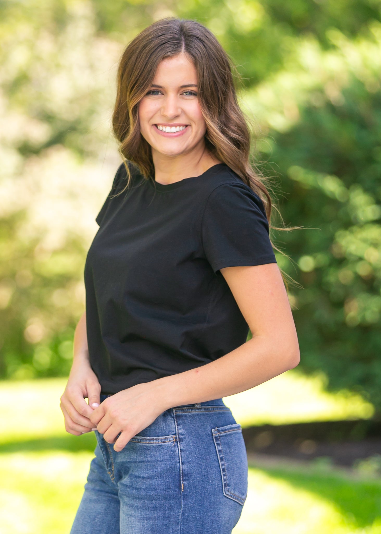 Essential Crew Basic T-shirt IC Tops