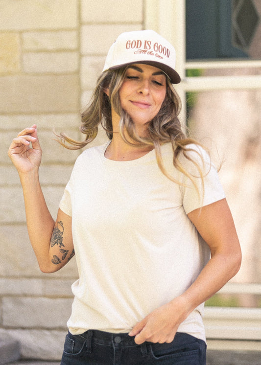 Essential Crew Basic T-shirt IC Tops