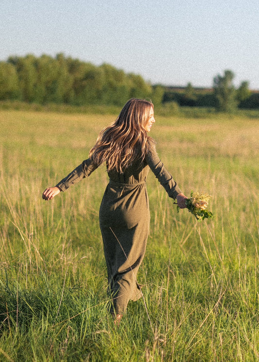 Essential Linen Shirt Dress IC Dresses