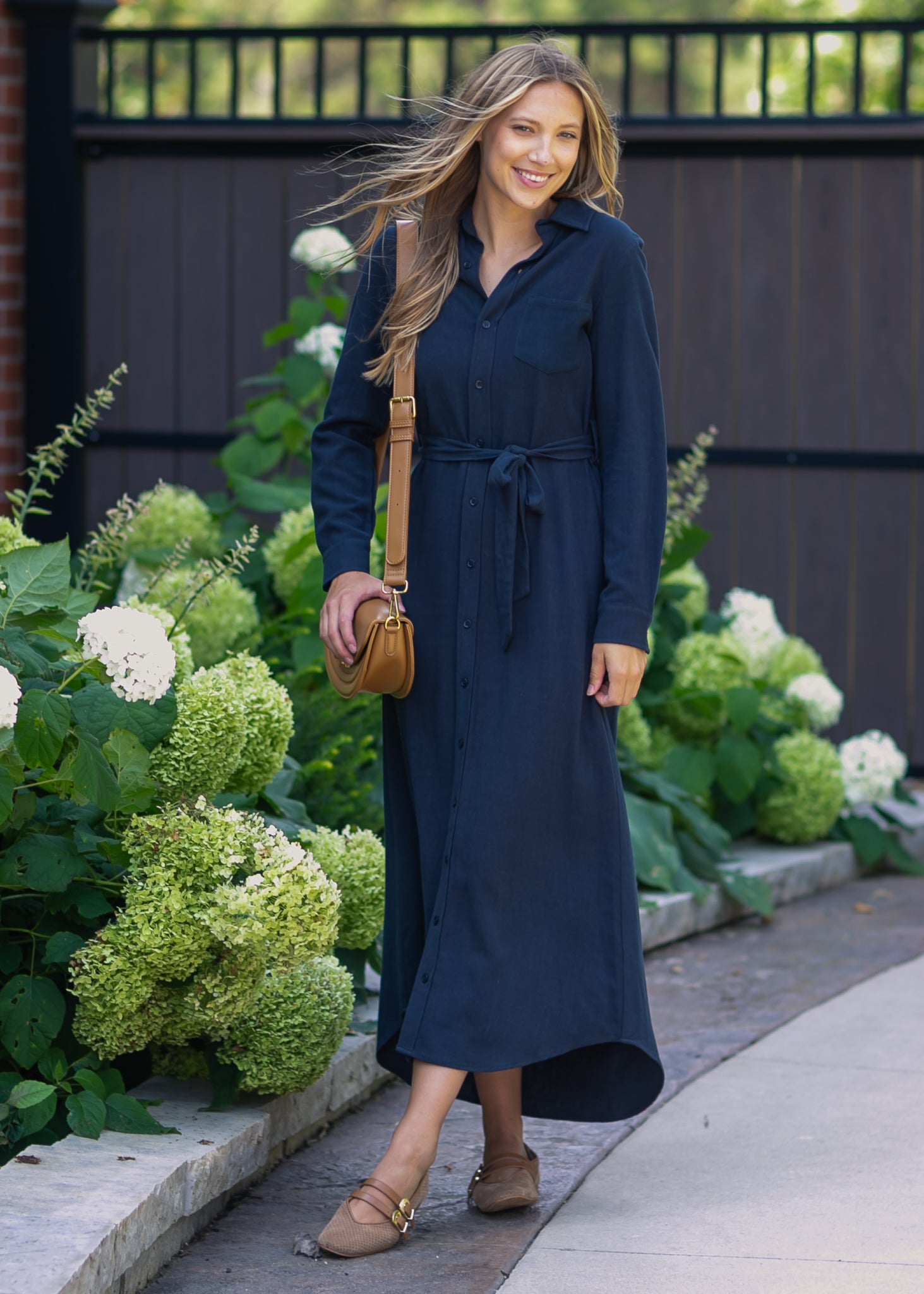 Essential Linen Shirt Dress IC Dresses