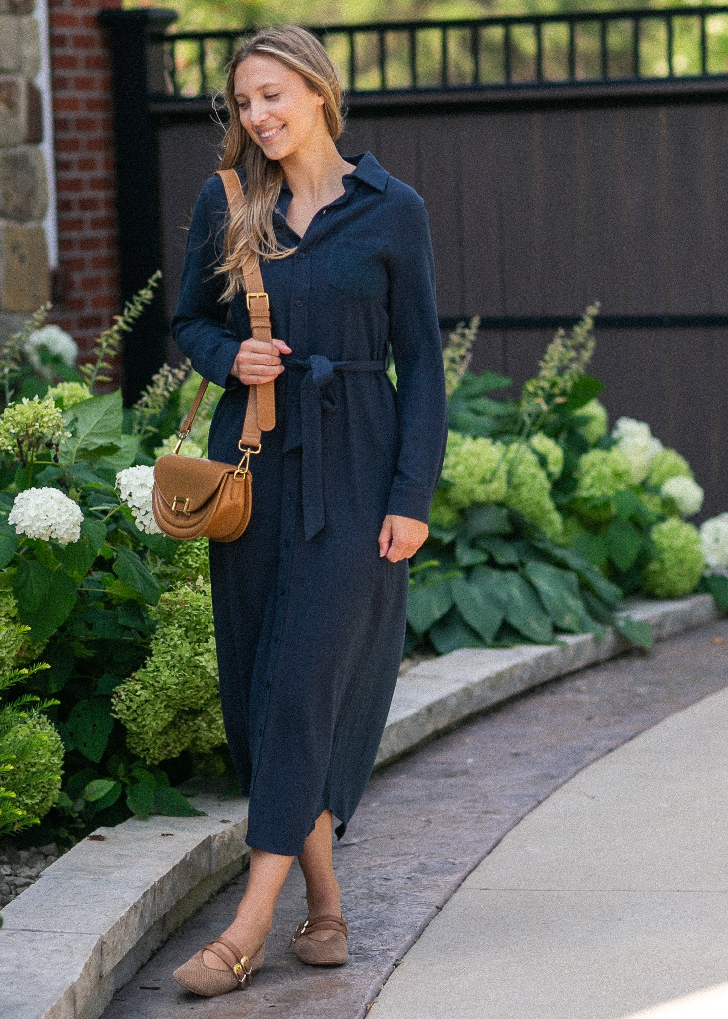 Essential Linen Shirt Dress IC Dresses