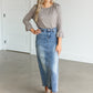 Essential Pleated Ruffle Sleeve Top IC Tops