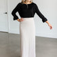 Essential Pleated Ruffle Sleeve Top IC Tops