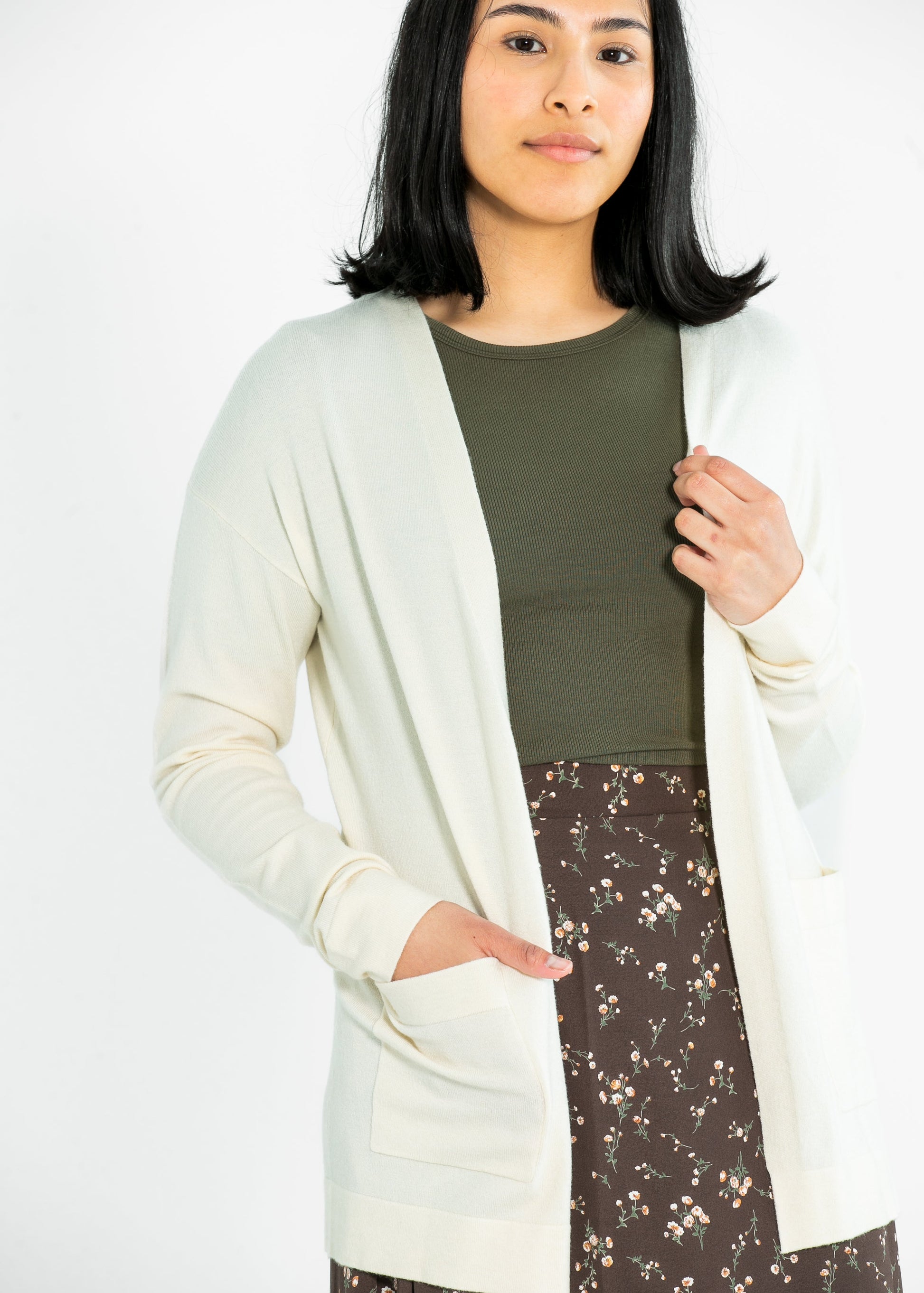 Essential Soft Cardigan 27" IC Layering Essentials