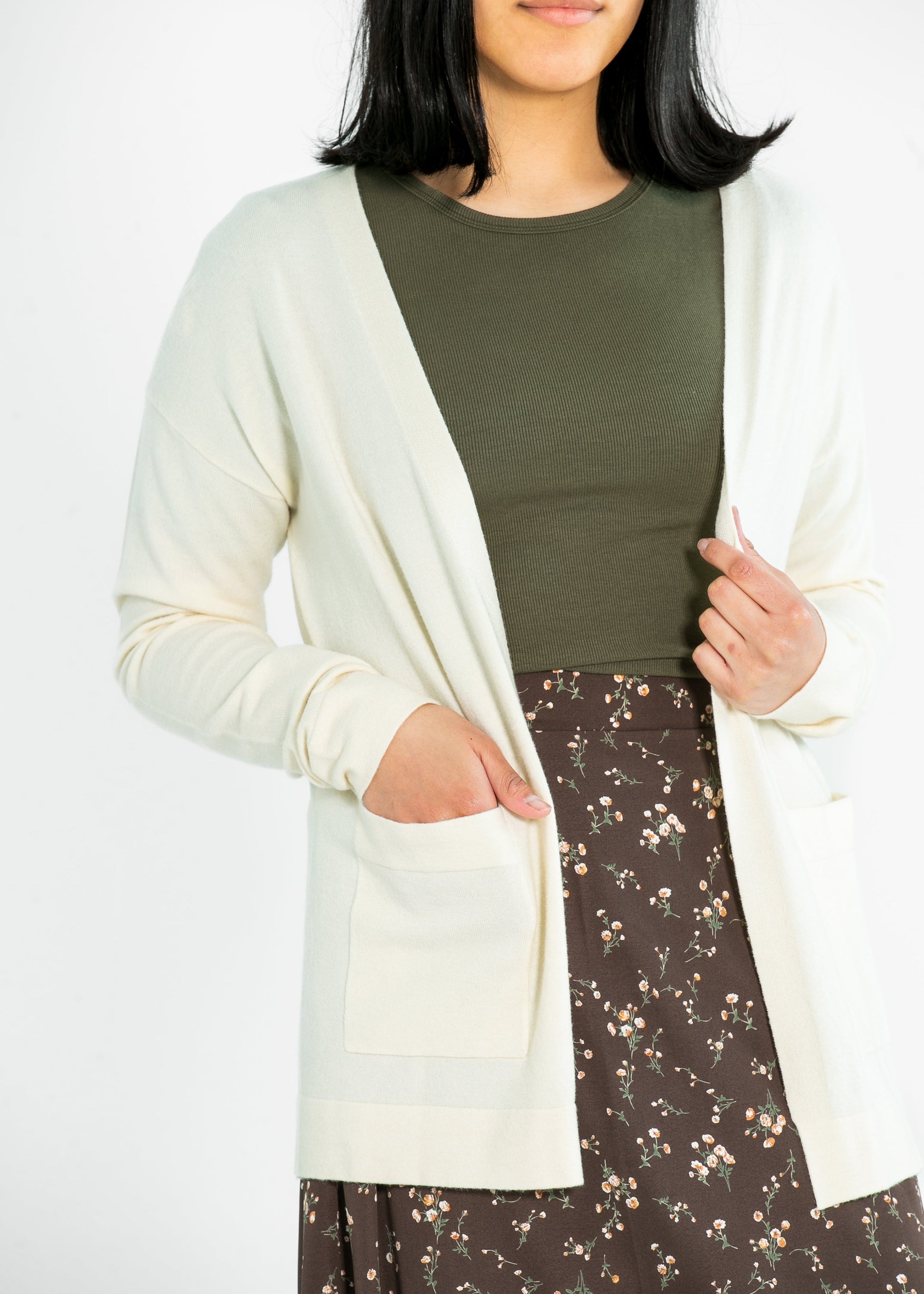 Essential Soft Cardigan 27" IC Layering Essentials