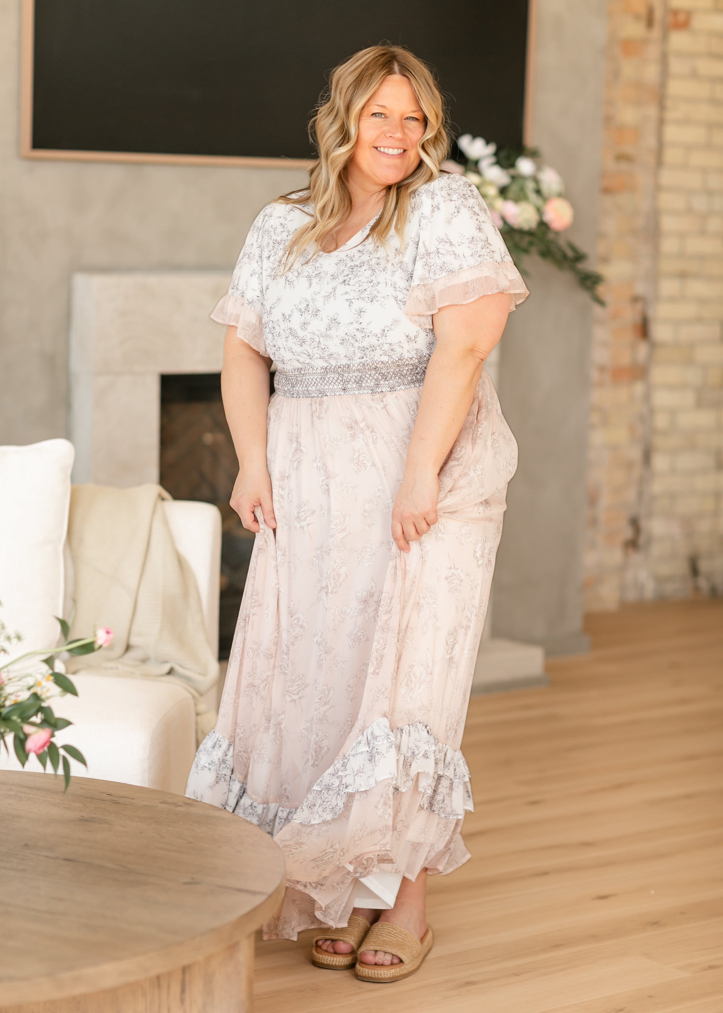 Estelle Floral Maxi Dress