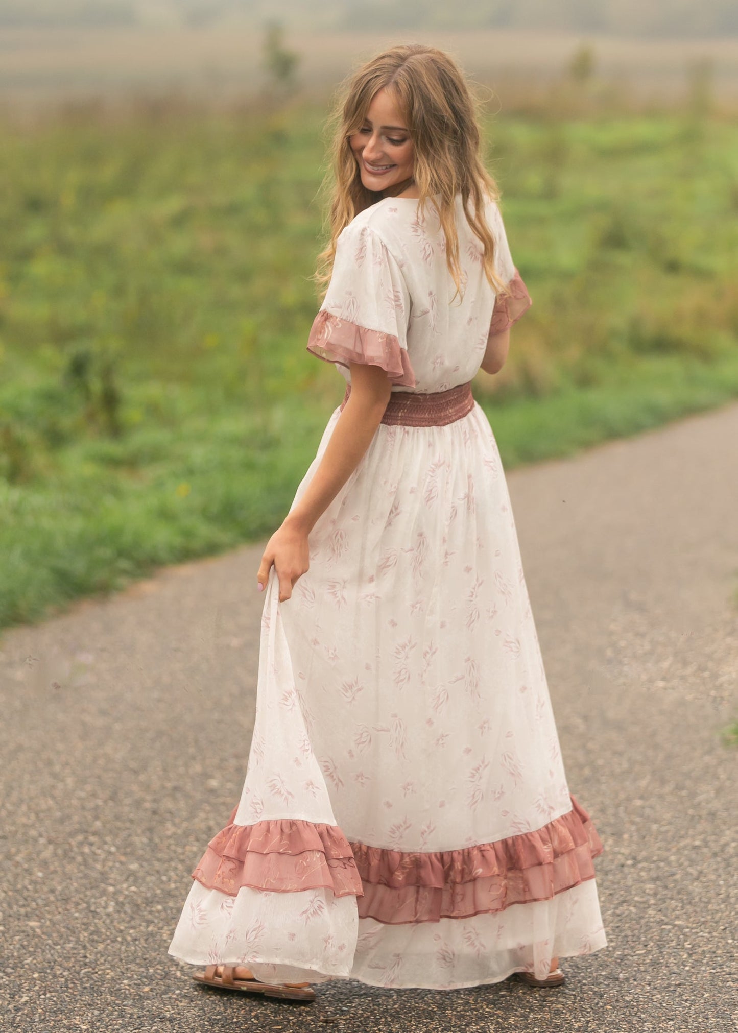 Estelle Floral Maxi Dress IC Dresses