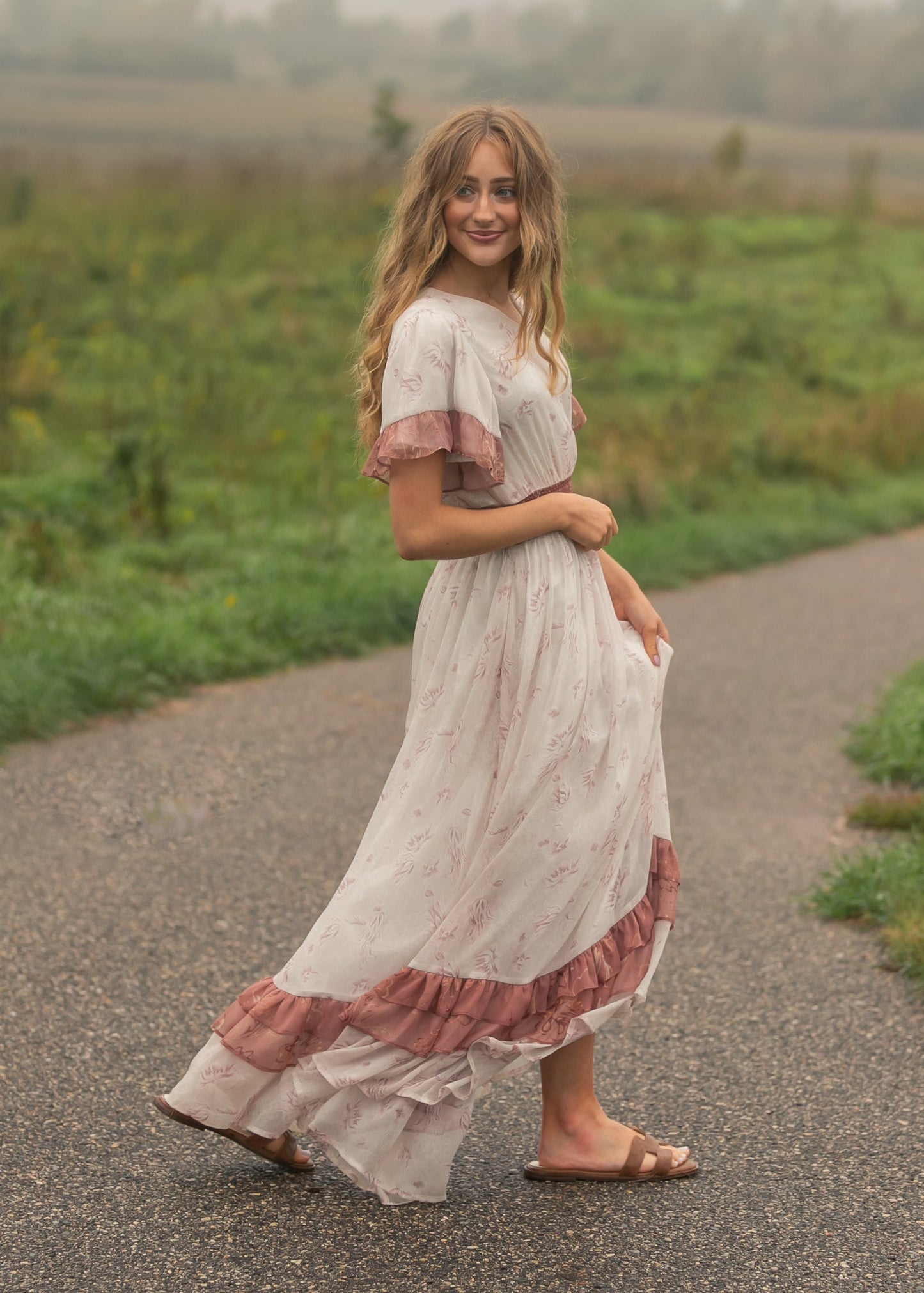 Estelle Floral Maxi Dress IC Dresses
