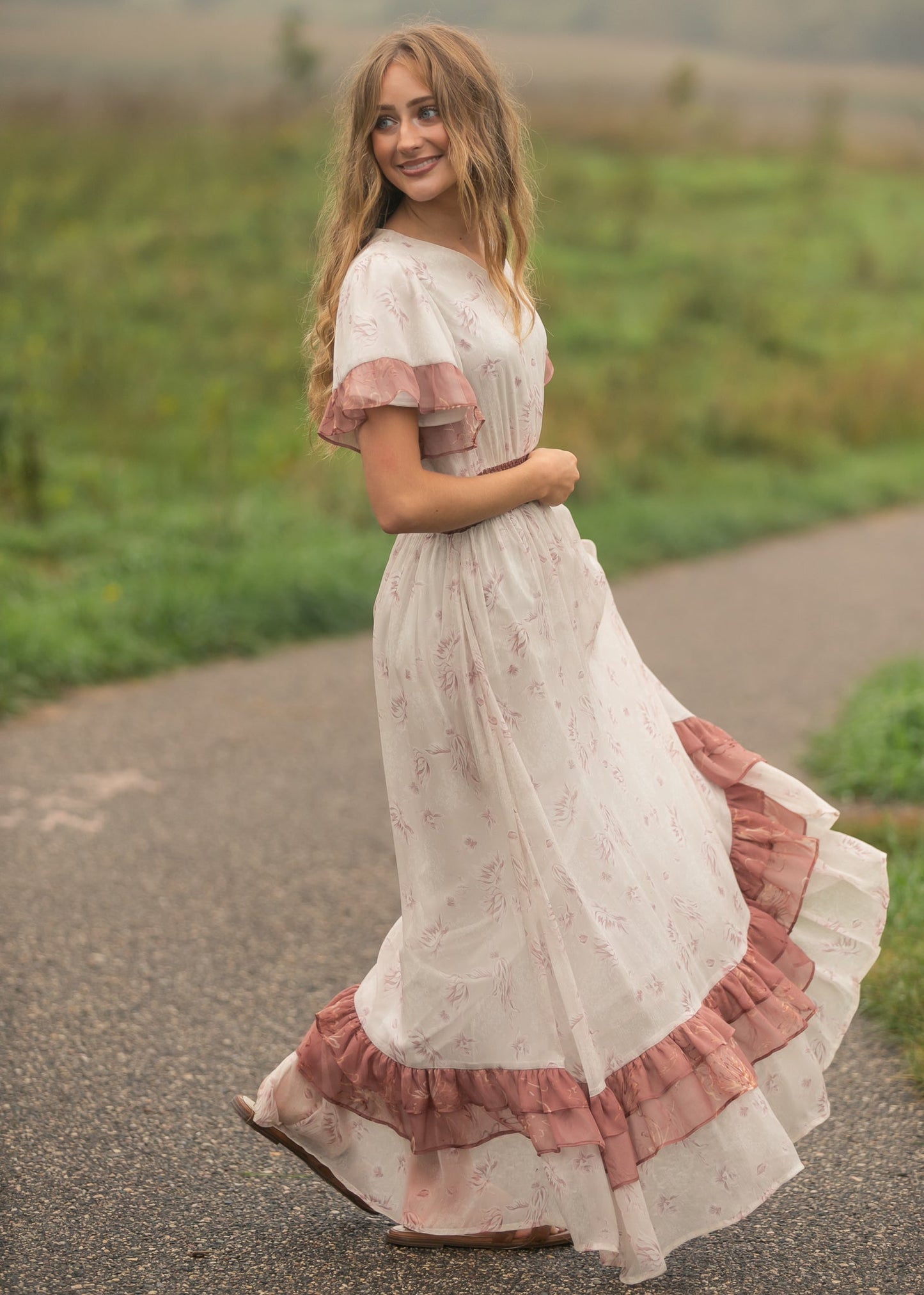 Estelle Floral Maxi Dress IC Dresses