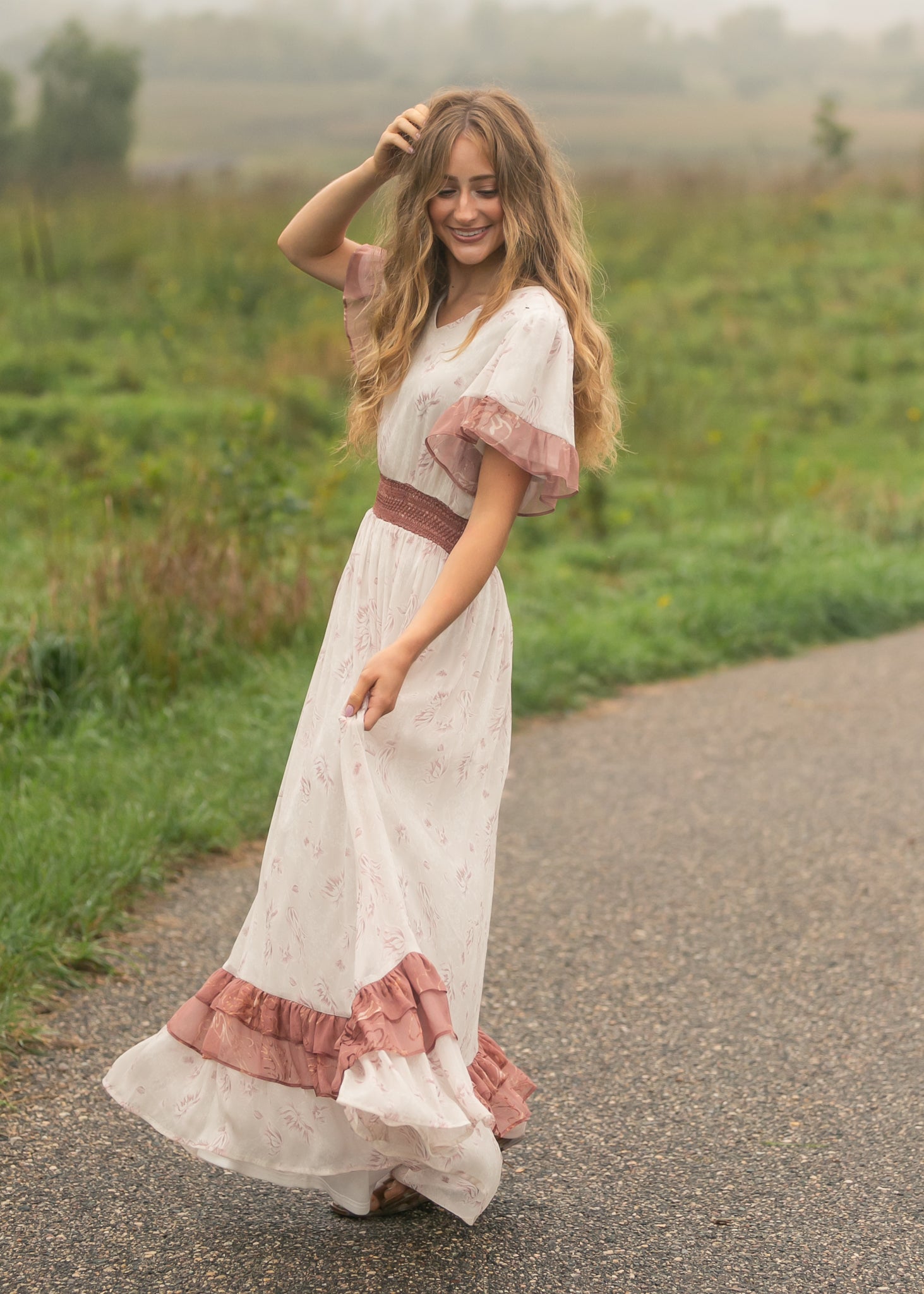 Estelle Floral Maxi Dress IC Dresses