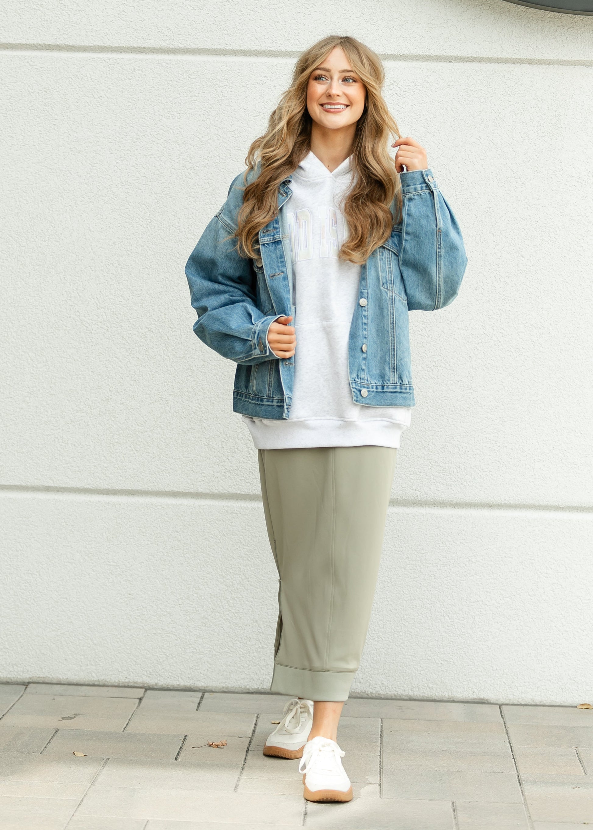 Everyday Denim Jacket FF Tops