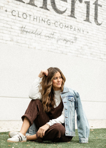 Everyday Denim Jacket FF Tops