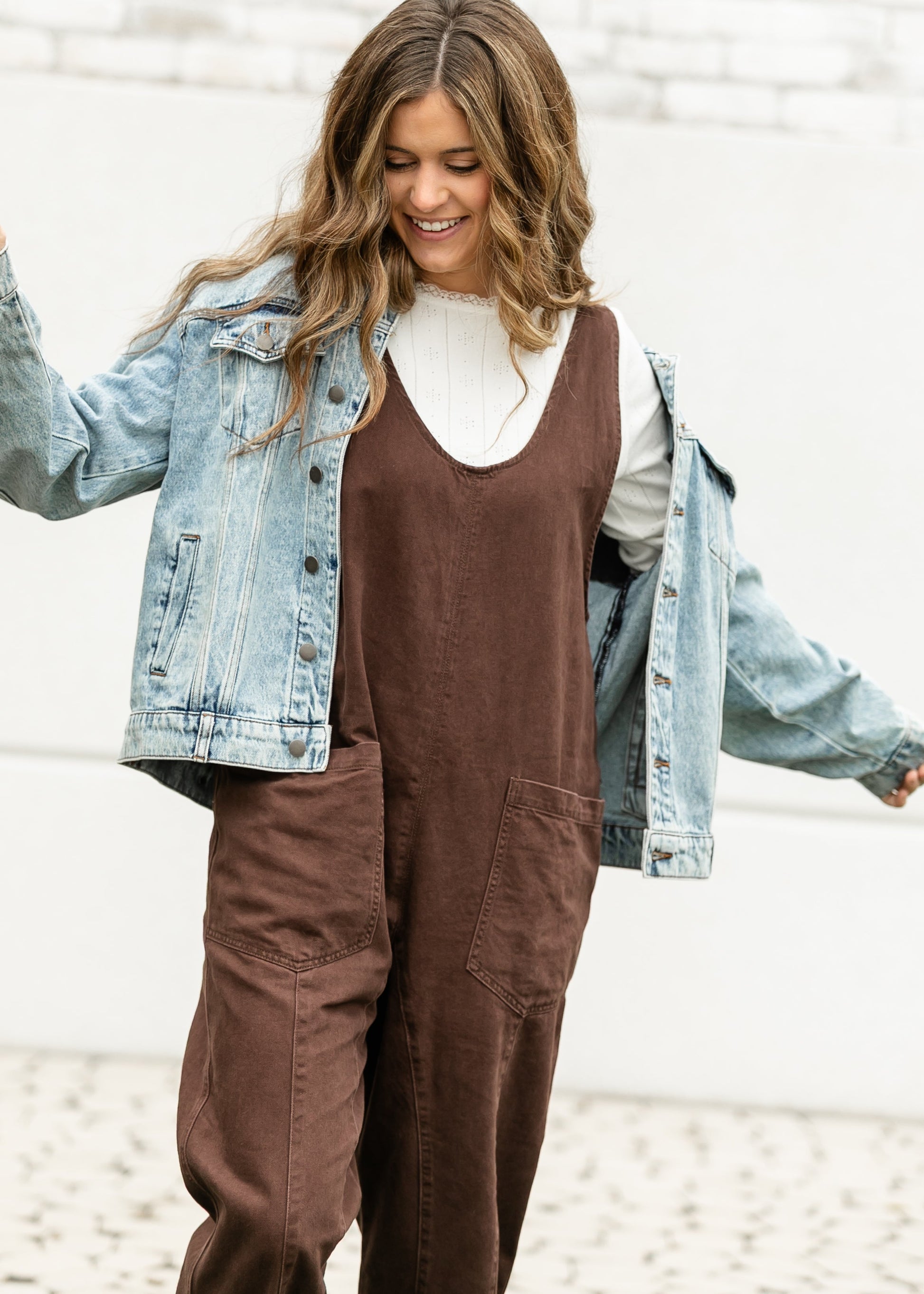 Everyday Denim Jacket FF Tops