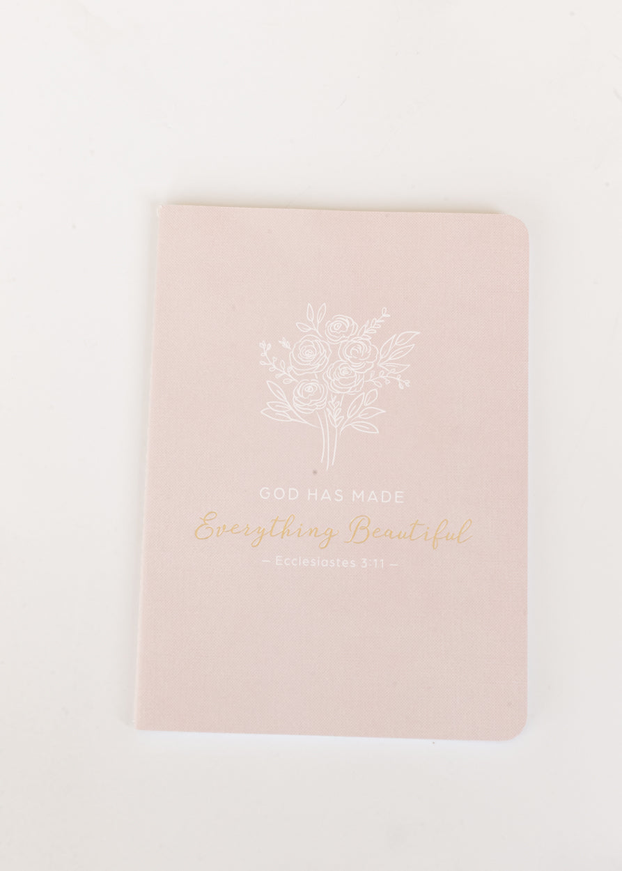 Everything Beautiful Ecclesiastes 3:11 3 Piece Notebook Set Gifts