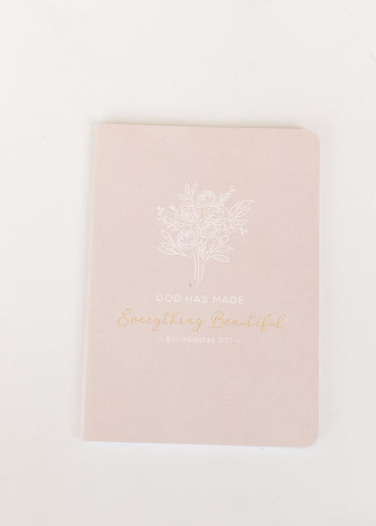Everything Beautiful Ecclesiastes 3:11 3 Piece Notebook Set Gifts