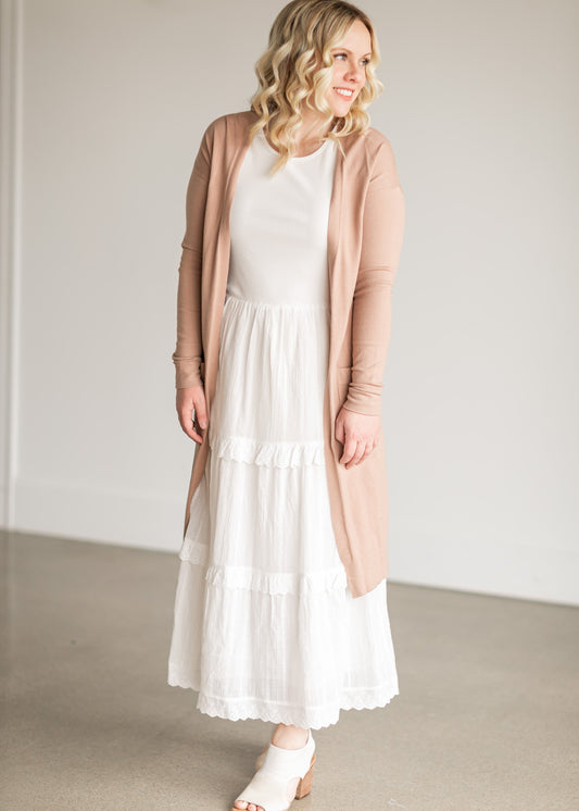 Eyelet Lace Sleeveless Maxi Dress - FINAL SALE FF Dresses
