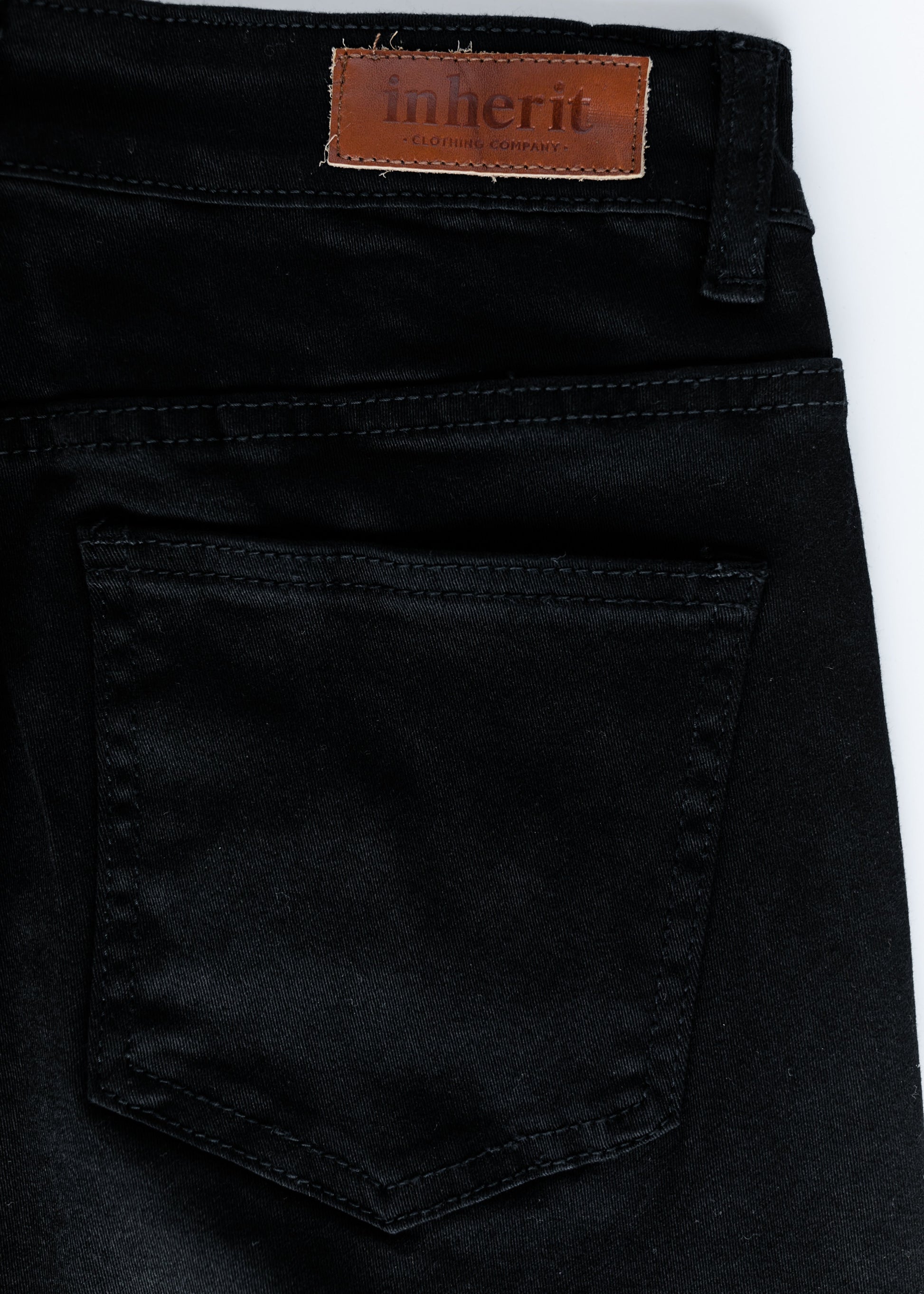 Faith Black Long Denim Maxi Skirt IC Skirts