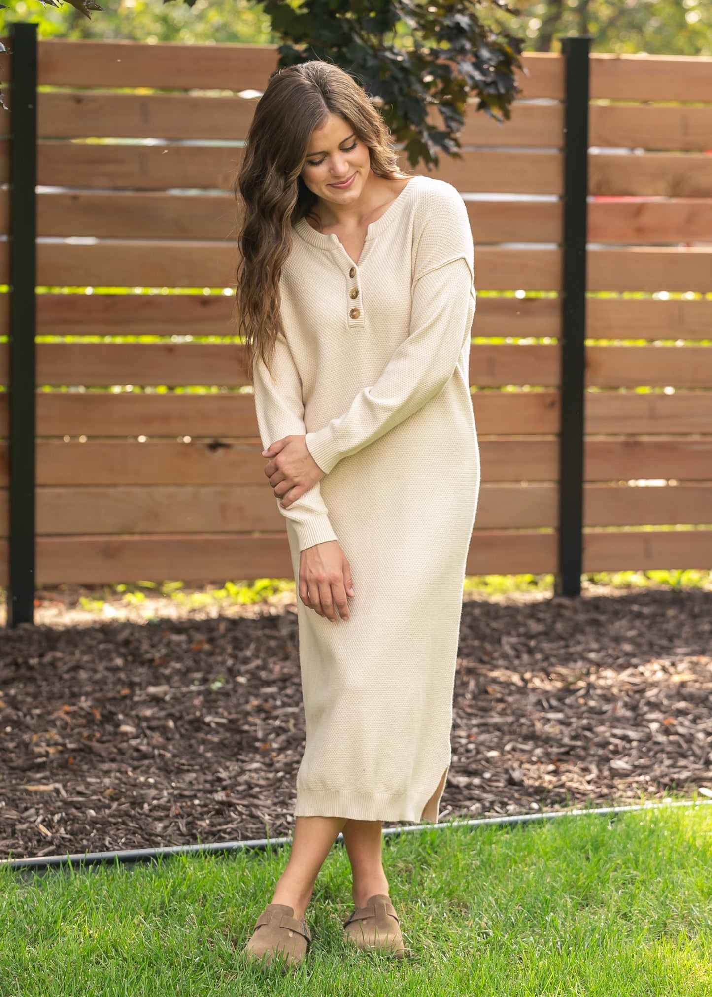 Fawna Henley Maxi Dress IC Dresses