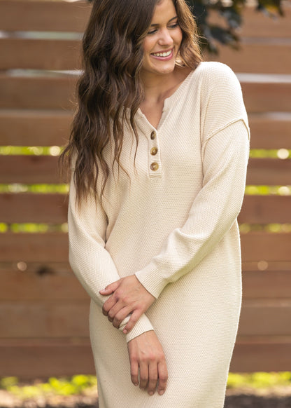 Fawna Henley Maxi Dress IC Dresses