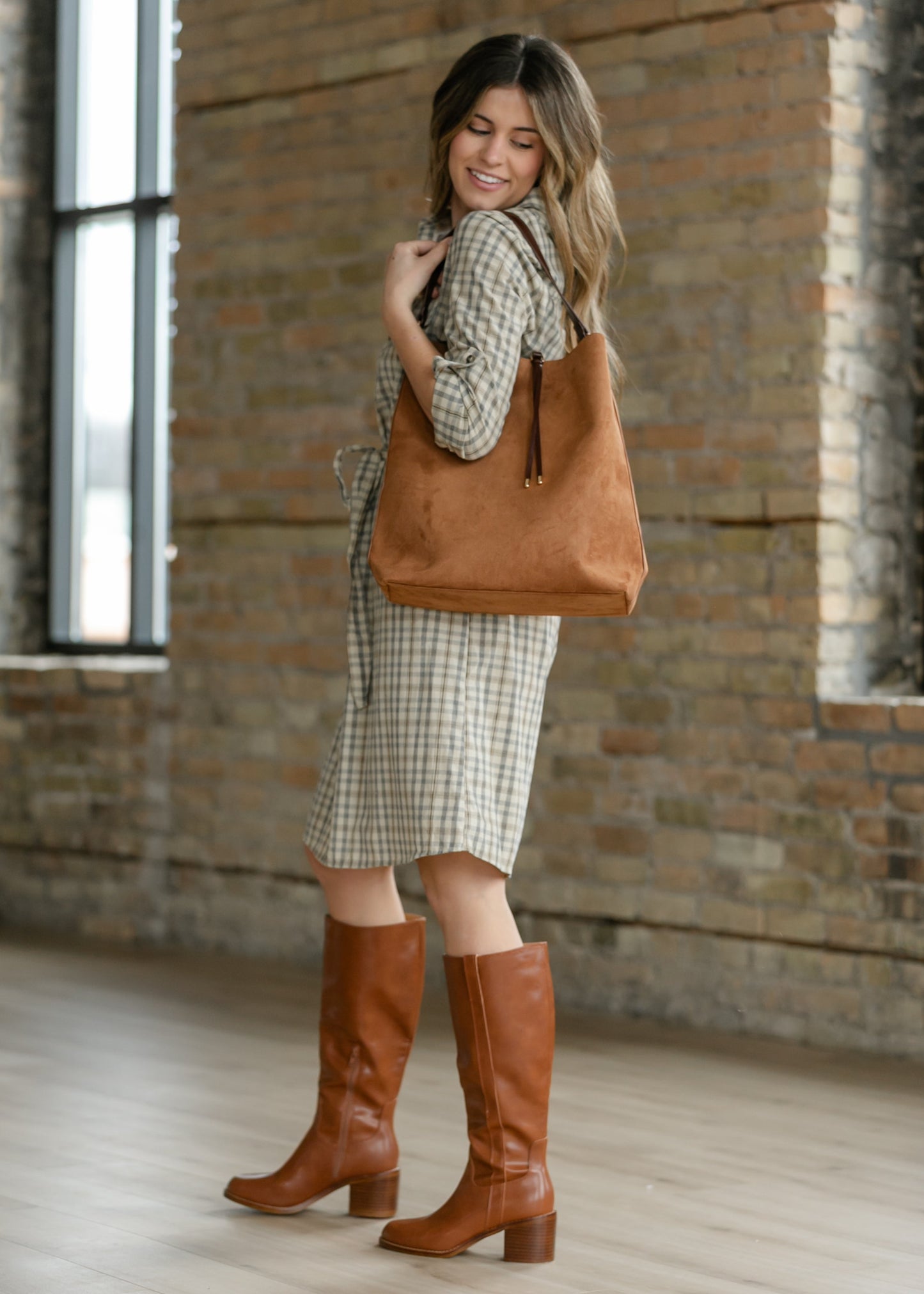 Felecity Cognac Hobo Bag Accessories