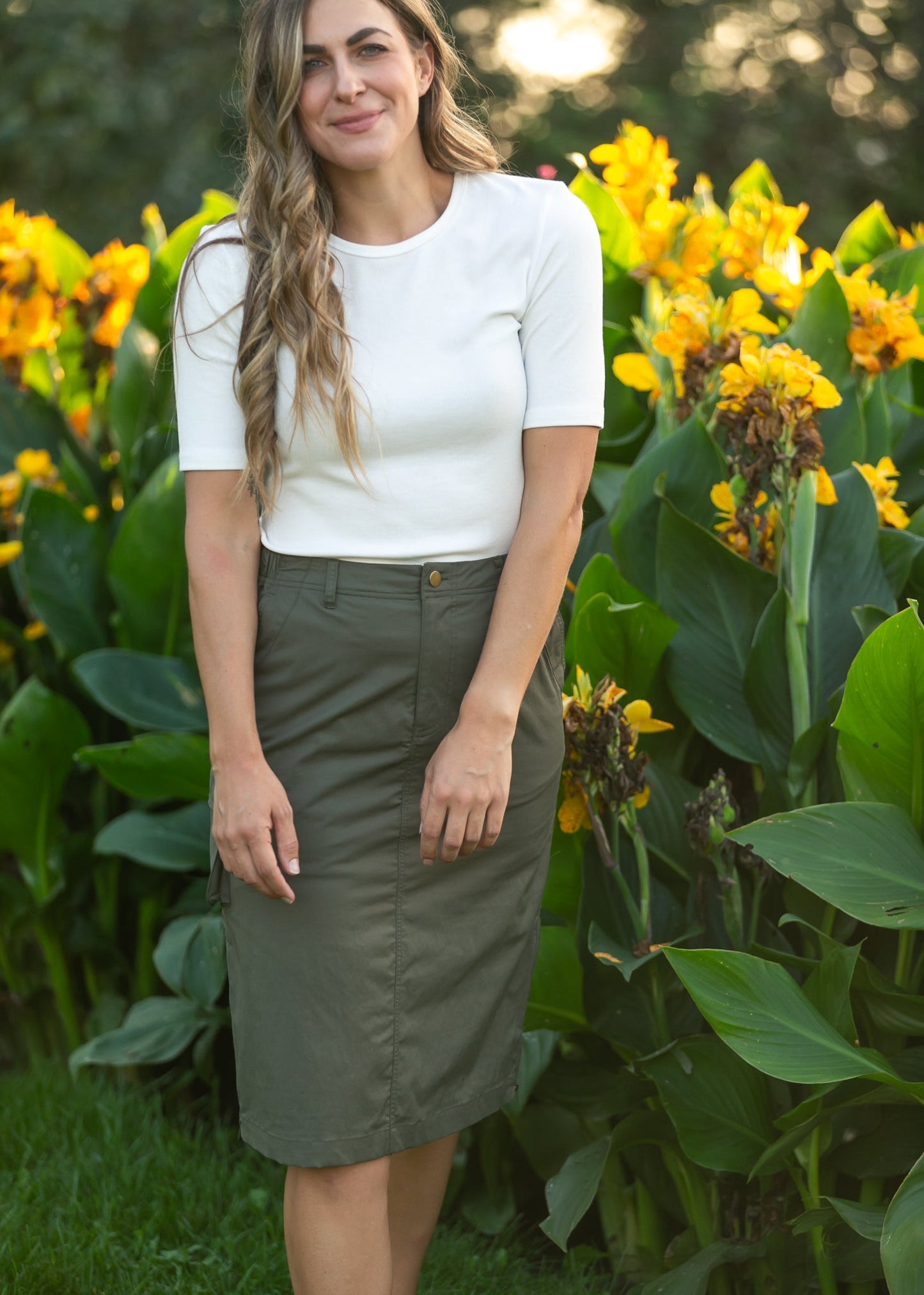 Fern Hiking Midi Skirt IC Skirts