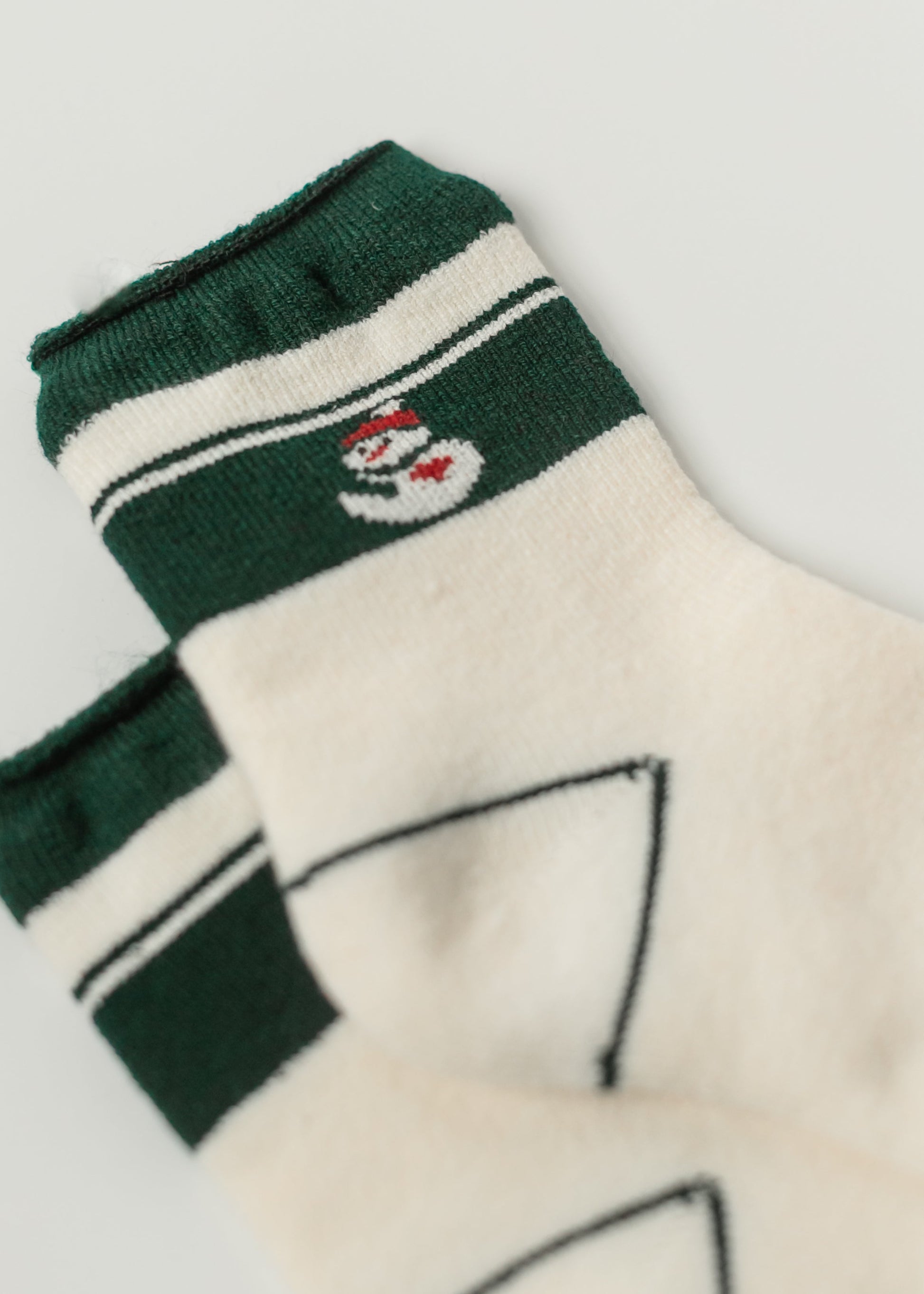 Festive Christmas Holiday Crew Socks Accessory