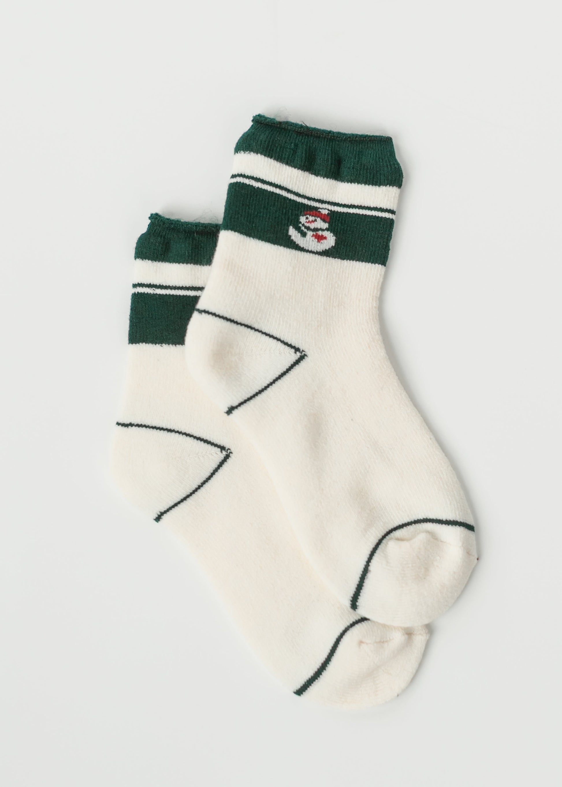 Festive Christmas Holiday Crew Socks Accessory Snowman