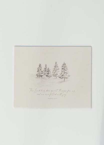 Filled with Joy Christmas Wall Art FF Home + Lifestyle