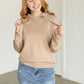 Fine Knit Sweater Hoodie FF Tops