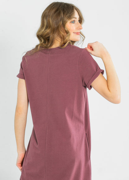 Finley V-neck T-shirt Midi Dress IC Dresses