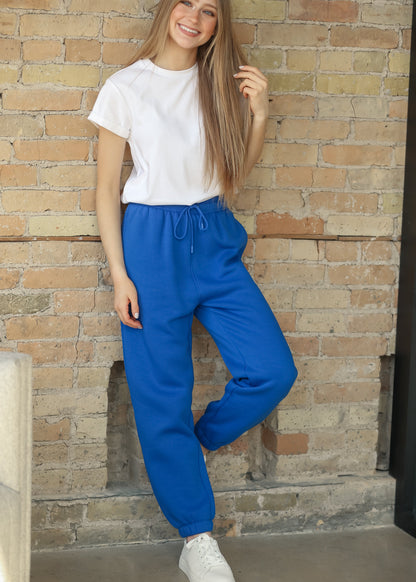 Fleece Billow Deep Indigo Pants FF Pants