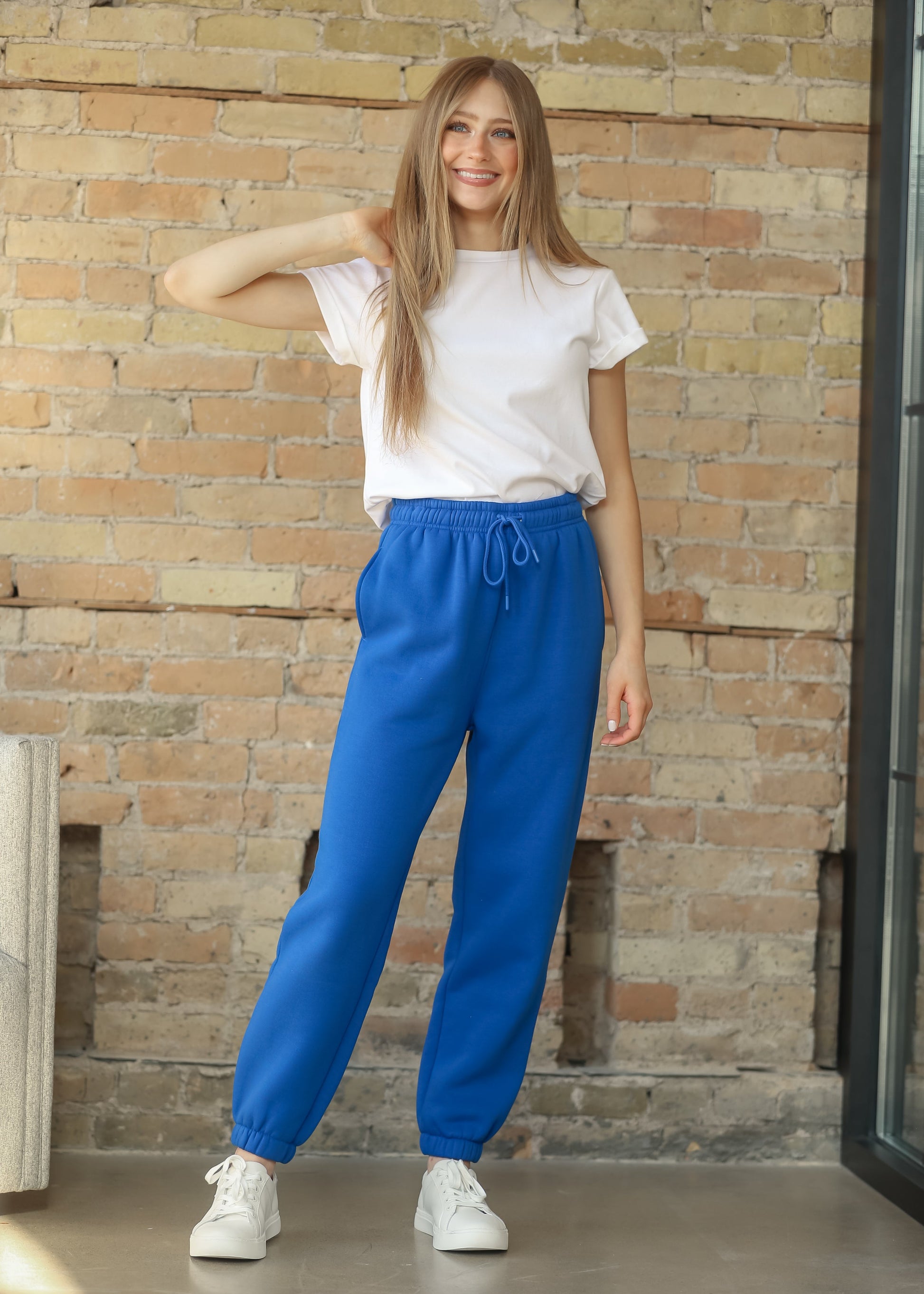 Fleece Billow Deep Indigo Pants FF Pants