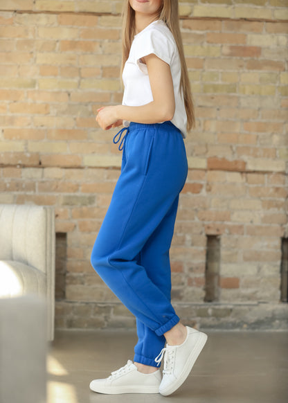 Fleece Billow Deep Indigo Pants FF Pants