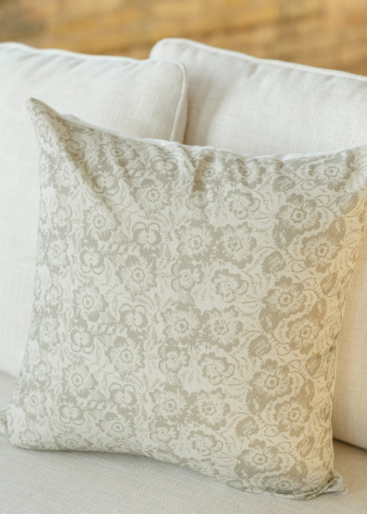 Flora Print Throw Pillowcase FF Home + Lifestyle