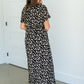 Floral Belted Maxi Dress FF Dresses