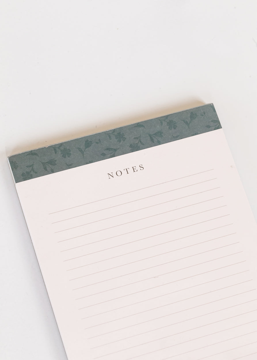 Floral Border Everyday Notepad Gifts