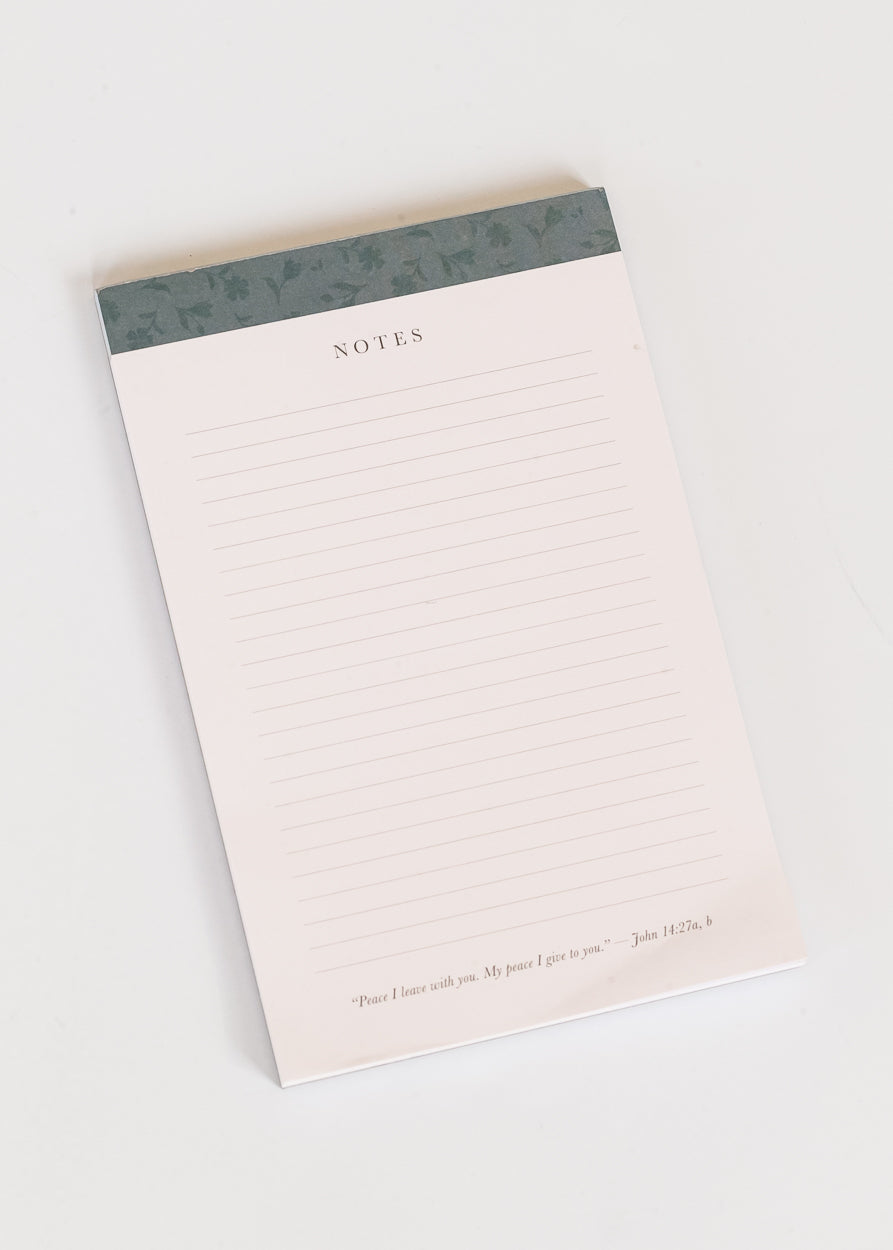 Floral Border Everyday Notepad Gifts