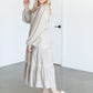 Floral Crochet Detailed Long Sleeve Dress FF Dresses