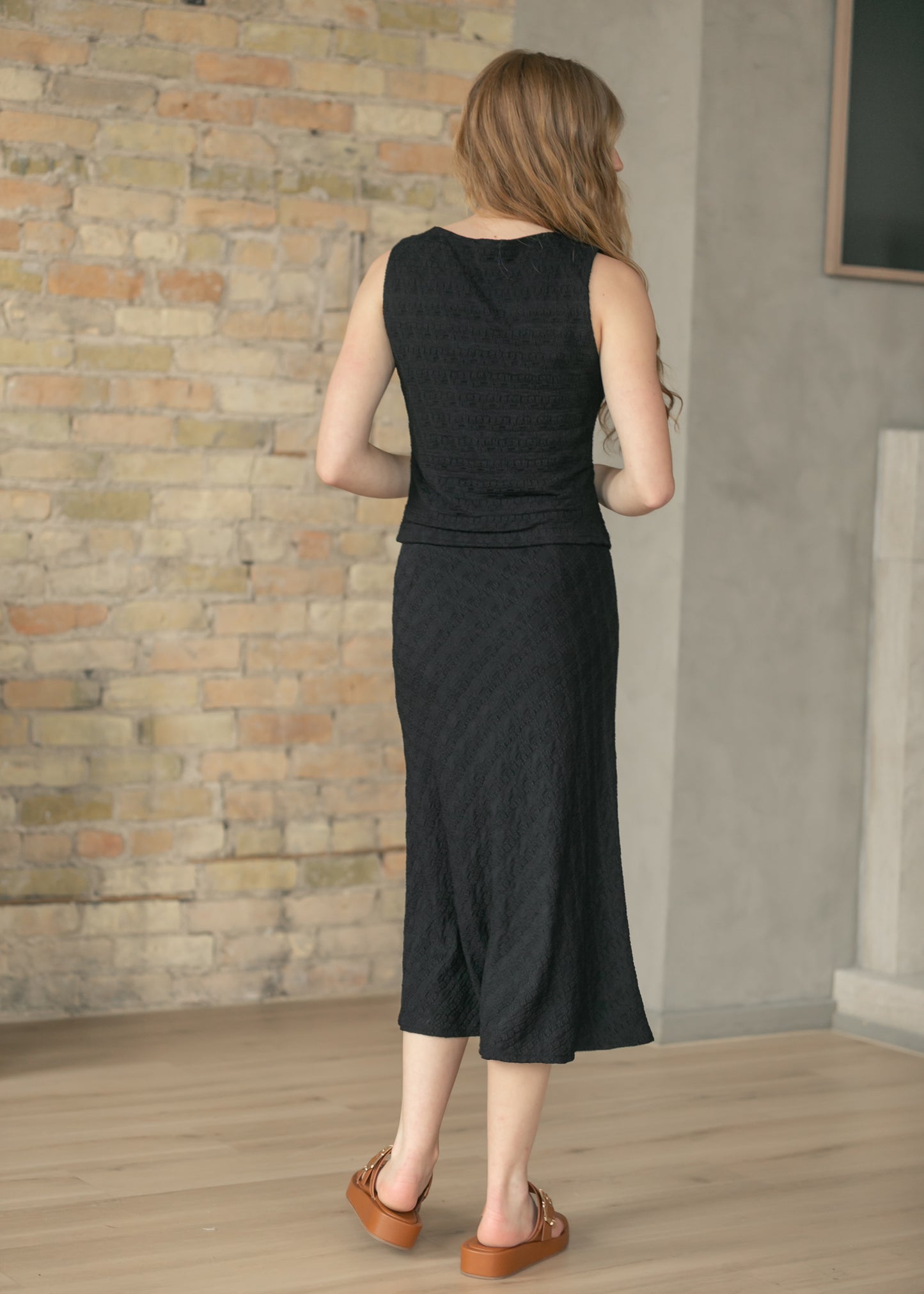 Floral Jacquard Lace Top & Skirt Set - FINAL SALE FF Tops