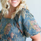 Floral Jacquard Midi Dress FF Dresses