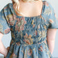 Floral Jacquard Midi Dress FF Dresses
