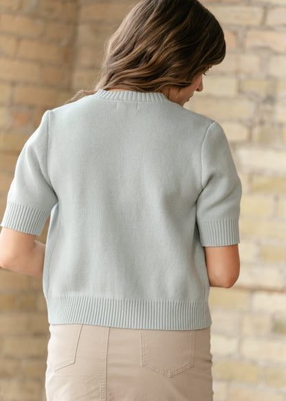 Floral Open Front Knit Cardigan FF Layering Essentials