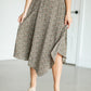 Floral Print Handkerchief Midi Skirt Skirts