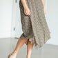 Floral Print Handkerchief Midi Skirt Skirts