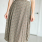 Floral Print Handkerchief Midi Skirt Skirts