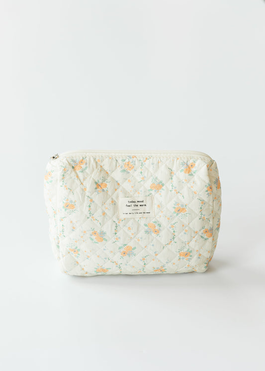 Floral Print Quilted Bag Accessories