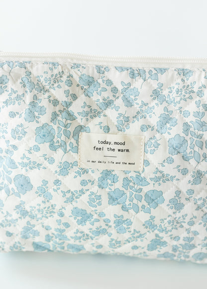 Floral Print Quilted Bag Accessories