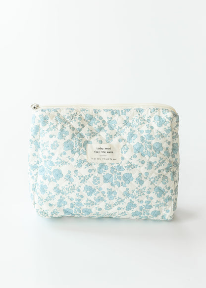 Floral Print Quilted Bag Accessories