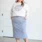 Floral Rejoice Crewneck Sweatshirt Tops