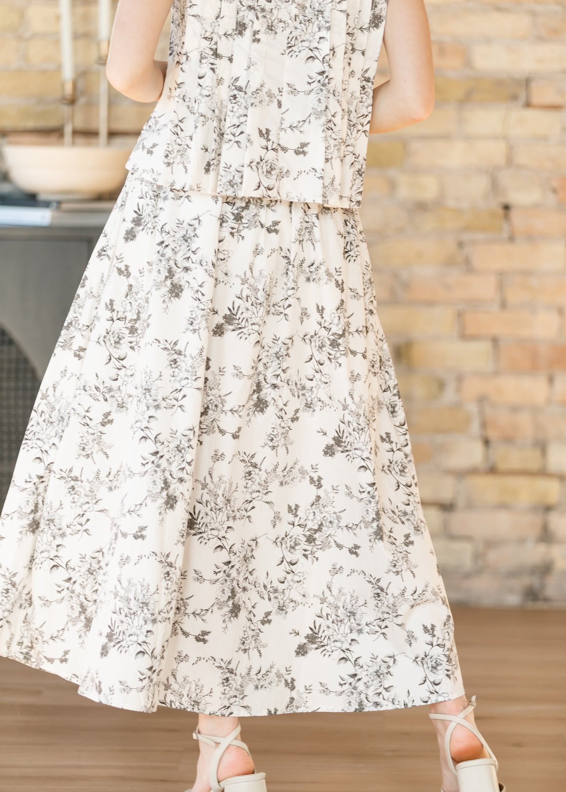 Floral Toile Skirt Set FF Skirts